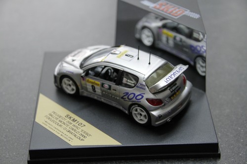 Skm107 peugeot 206 wrc - 1/43,