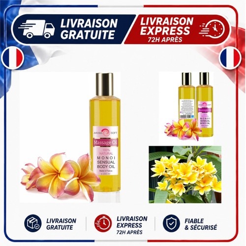 Huile massage monoï 200 - de,