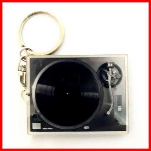 Platine vinyle porte clé - platine,
