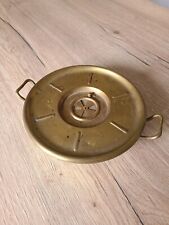 Antique Brass Flat Heater Early 20th Century.  France .