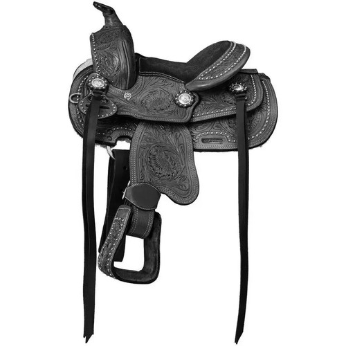 Selle noire premium western - noire,