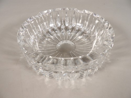 Grand cendrier rond cristal - grand,