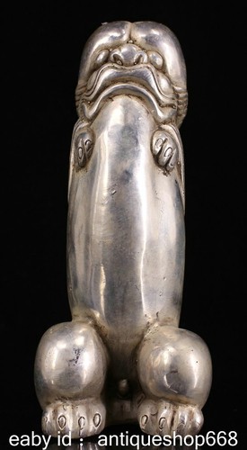 Ancien chine argent feng - 6.8",