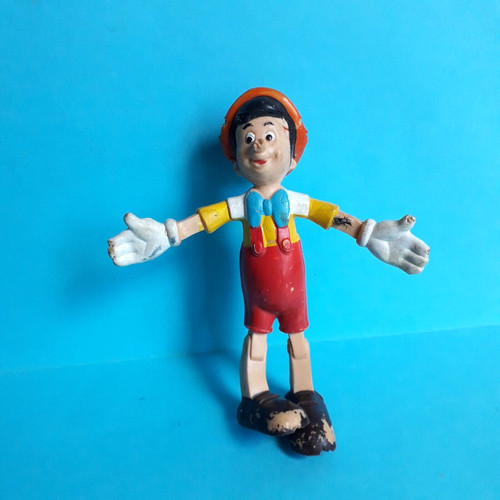 Figurine pinocchio flexible - pinocchio,