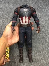 1/6 Hot Toys MMS536 Avengers Endgame Captain America Body Suit Action Figure
