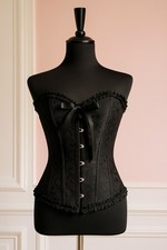 Corset sculptant noir à