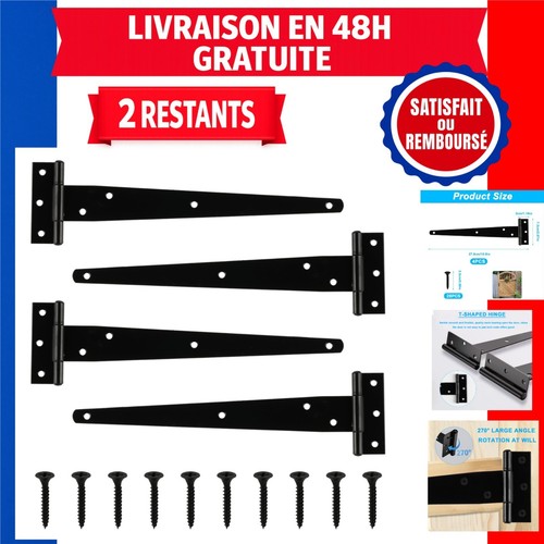 Lot charnières en t - 4,