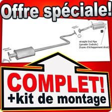 Ligne pot d'échappement pour