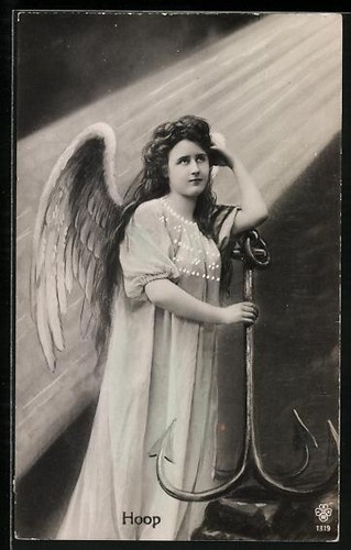Allégorie cerceau ange avec - allégorie,