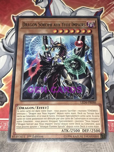 Carte dragon sorcier - yu,