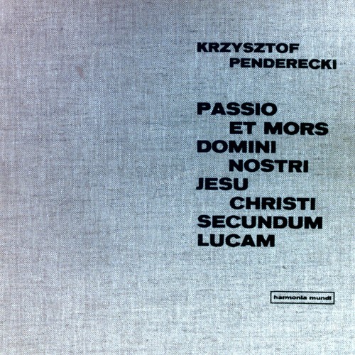 Krzysztof penderecki passio - krzysztof,