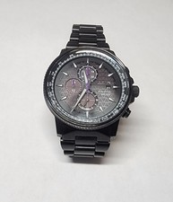 Citizen Eco-Drive Marvel Black Panther Chronograph Black Dial Watch