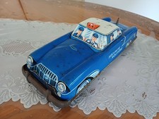 JOUETS ANCIEN JOUSTRA TÔLE GRANDE VOITURE DE LA PRÉVENTION ROUTIERE 34CM 