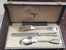 ERCUIS CUTLERY SET IN BOX SPOON KNIFE FORK METAL SILVER 