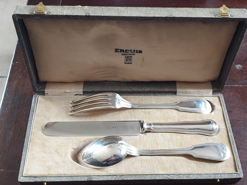Ercuis cutlery set box - ercuis,