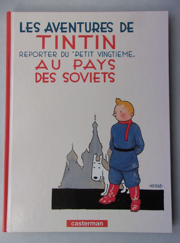 Tintin pays des soviets - tintin, "