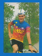 CYCLING cycling card GOVAERTS LUC team LOTTO 1985 signed