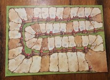Carcassonne Playing Board From Rio Games 2012 Big Box - Board Only 