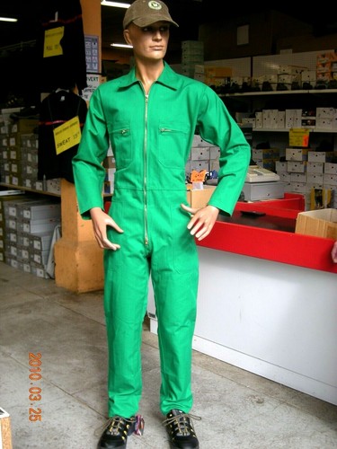 Combinaison travail vert - travail,