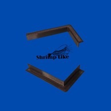 Lot 2+1 Petit coin de nourrissage pour crevettes d'aquarium - 48 x 76 mm