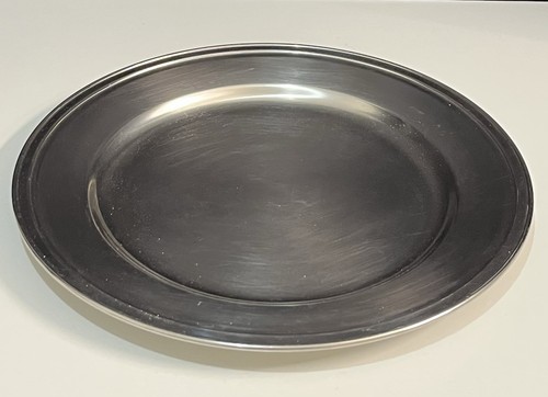 Plat rond 32cm inox guy - rond, en