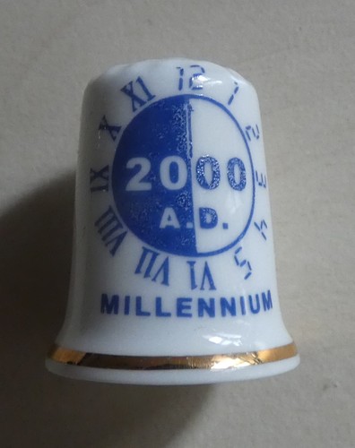 Dé coudre porcelaine - dé, à