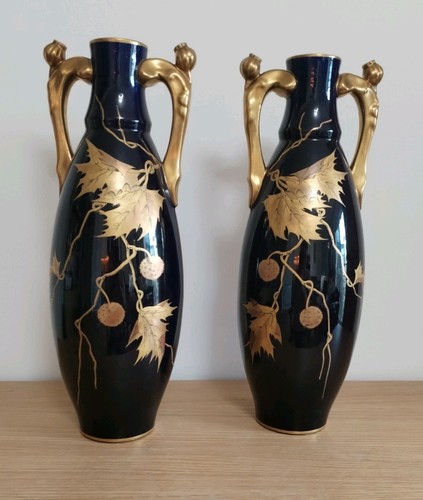 Paire grands vases - de,
