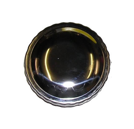 Gas cap 38mm chrome top - 38mm,