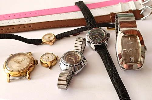 Lot montres mécaniques - montres,