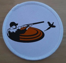 Clay Pigeon Shooting Patch Badge Patches Badges