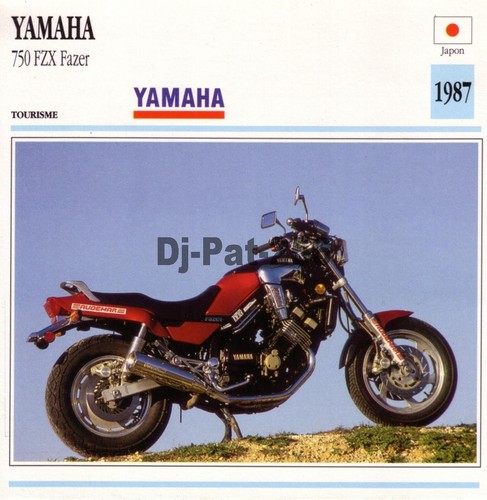 Fiche moto yamaha fzx - :,