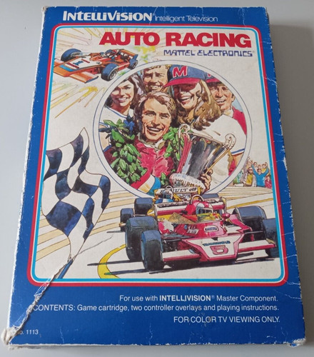 Jeu mattel intellivision - mattel, "auto