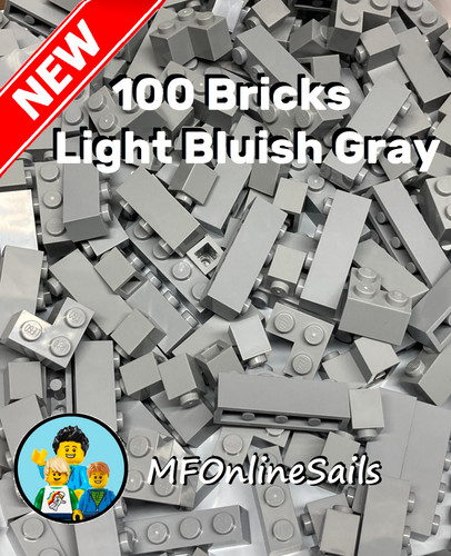 Genuine lego light bluish gray - genuine,