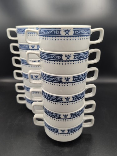 Lot tasses double - de, 12