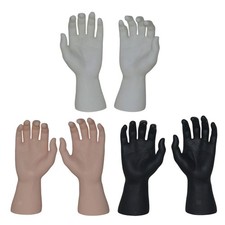 Mannequins de mains réalistes pour hommes, présentoirs de bijoux et bagues