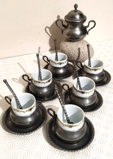 Antique 95% Porcelain Pewter