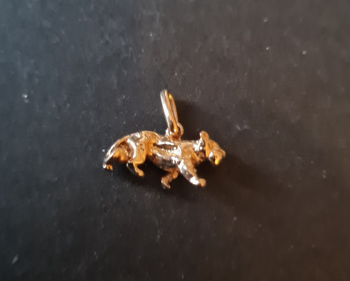 Pendentif tigre métal - tigre, en