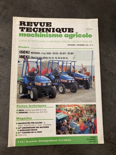 Machinisme agricole 91 - rt,