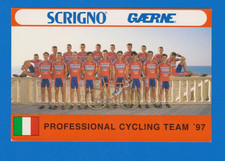 CYCLING cards cycling team CRIGNO GAERNE 1997