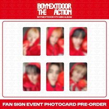 [PreSale] BOYNEXTDOOR 5th EP Album The Action muvve Video Call Photocard KPOP