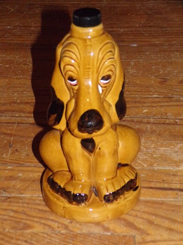 Bouteille forme chien - de,