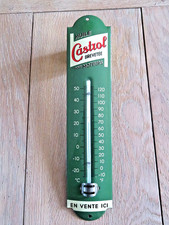 Plaque émaillée bombee