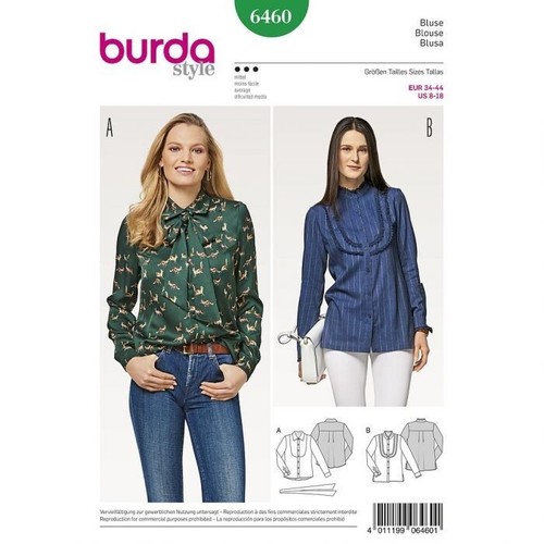 6460 patron burda creations - patron,