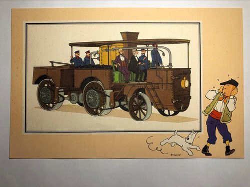 Herge tintin chromo voir - herge,