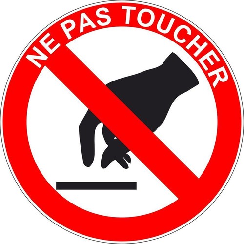 Autocollant sticker porte - autocollant,