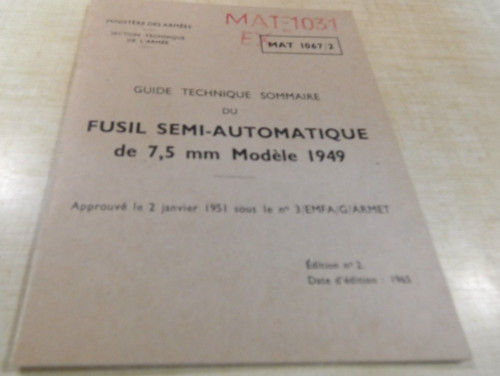 Fusil semi automatique 5 - 7,