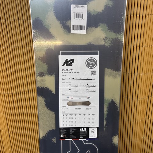 Snowboard f24 standard - k2, 147