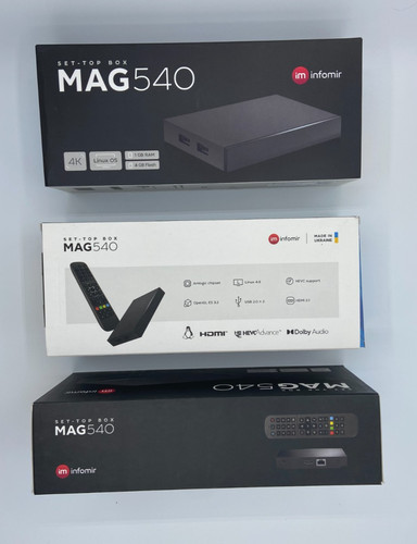 Mag540 original infomir linux - original, infomir,