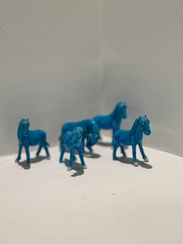Lot figurines chevaux - 5,