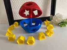 4 ⚜ Tupperware Ball Ball Toy Ball 1st Age Shape Sorter Good Condition And Complete